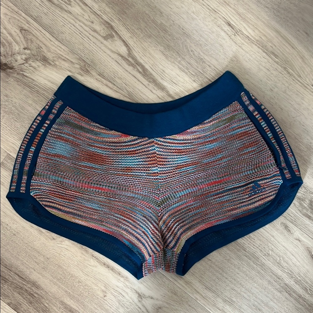 adidas Multicolor Knit Running Shorts